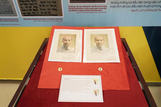 Triển lãm “Chủ tịch Hồ Chí Minh với những mốc lịch sử năm 1946”