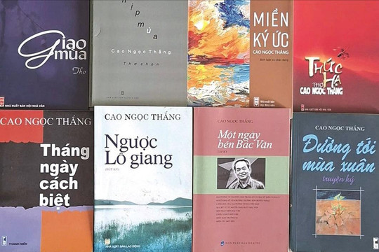 Nhà thơ Cao Ngọc Thắng: Cần mẫn cày ải trên cánh đồng chữ…