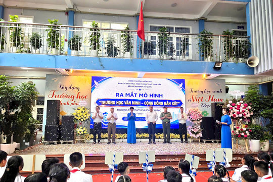 Khai giảng năm học mới, khởi đầu hành trình “Trường học văn minh – Cộng đồng gắn kết”