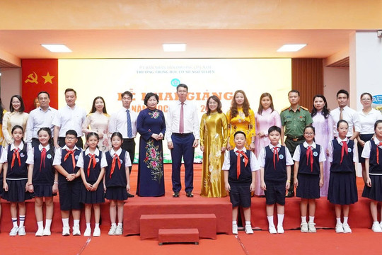 Trường THCS Ngô Sĩ Liên: Viết tiếp hành trình 106 năm tự hào và kiến tạo tương lai