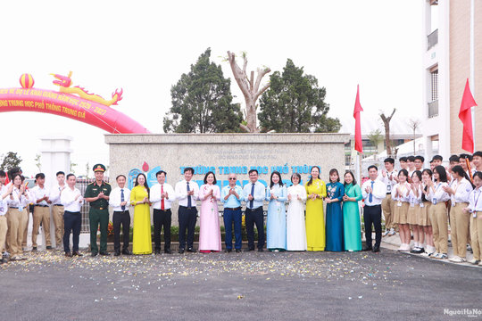Khánh thành trường THPT Trung Giã và khai giảng năm học mới