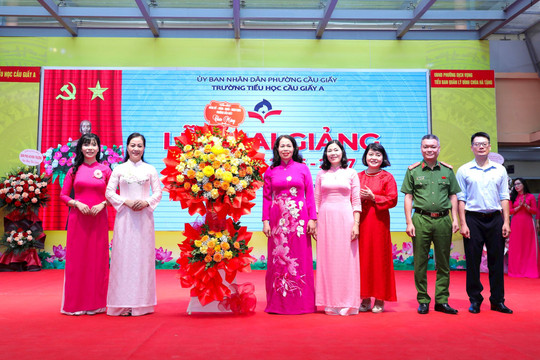 Học sinh phường Cầu Giấy tưng bừng bước vào năm học mới 2026-2027