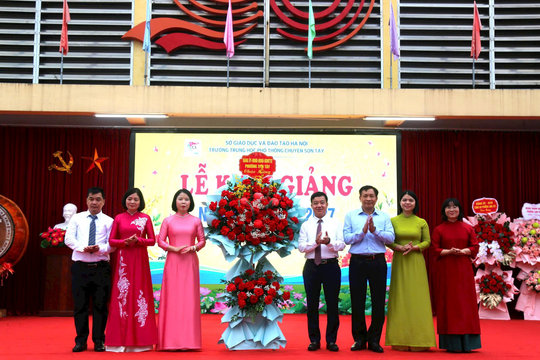 Phường Sơn Tây tưng bừng khai giảng năm học mới 2026-2027