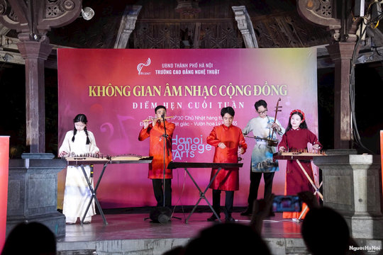 “Âm nhạc cộng đồng” góp thêm sắc màu truyền thống cho đời sống văn hóa Hà Nội