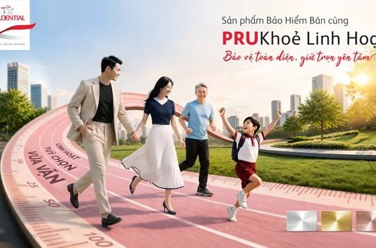 Prudential ra mắt giải pháp bảo hiểm sức khỏe linh hoạt theo từng giai đoạn cuộc đời