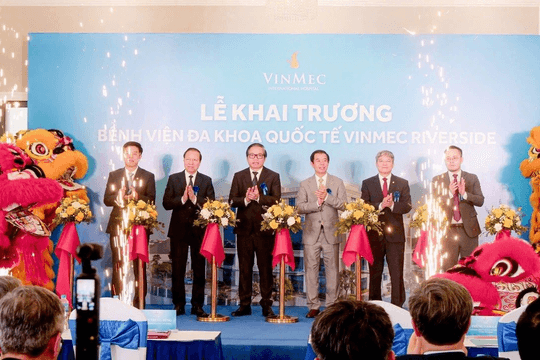 Khai trương Vinmec Riverside - Bệnh viện Đa khoa quy mô tinh gọn, kết nối chuyên gia toàn hệ thống Vinmec