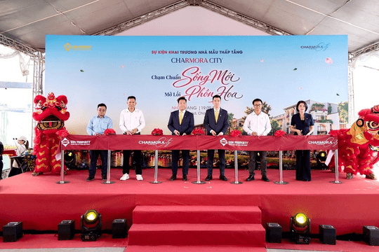Khai trương nhà mẫu The Elite (Charmora City): Lời giải cho bài toán an cư và tích sản lâu dài tại Nha Trang
