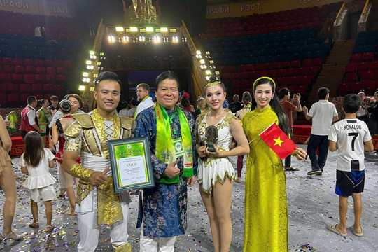 Xiếc Việt Nam giành giải Vàng tại Liên hoan Xiếc quốc tế Tajikistan 2026