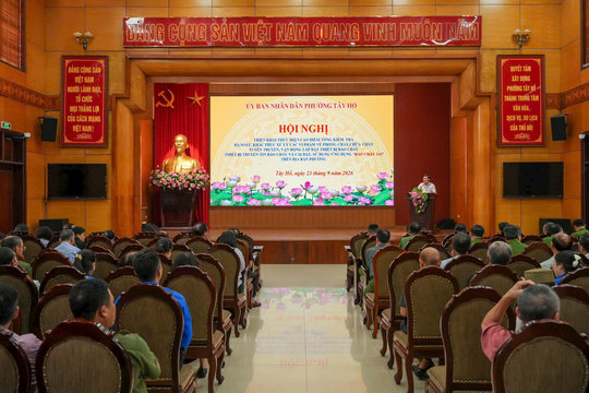 Tây Hồ triển khai cao điểm tổng kiểm tra, xử lý vi phạm về PCCC