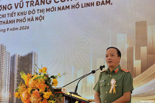 Khởi công dự án nhà ở cho lực lượng vũ trang Công an nhân dân tại Hà Nội