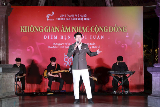 “Âm nhạc cộng đồng” điểm hẹn văn hóa quen thuộc của người dân Thủ đô