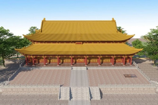 Hà Nội khởi công phục dựng Điện Kính Thiên trong Hoàng thành Thăng Long