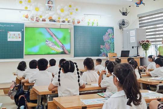 Trường Tiểu học Xuân La hưởng ứng Tuần lễ hưởng ứng học tập suốt đời năm 2026