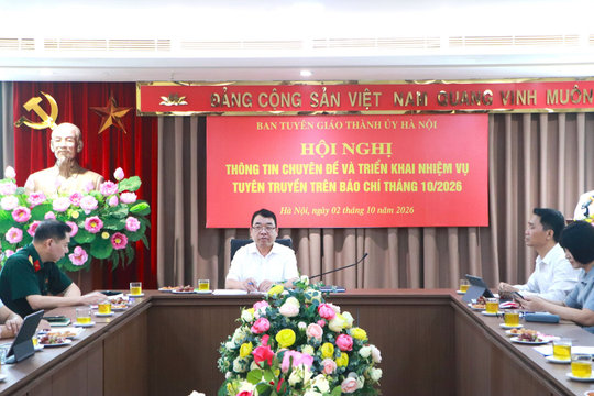 Báo chí cần tuyên truyền làm rõ những định hướng, cơ chế, chính sách mới tạo động lực phát triển Thủ đô