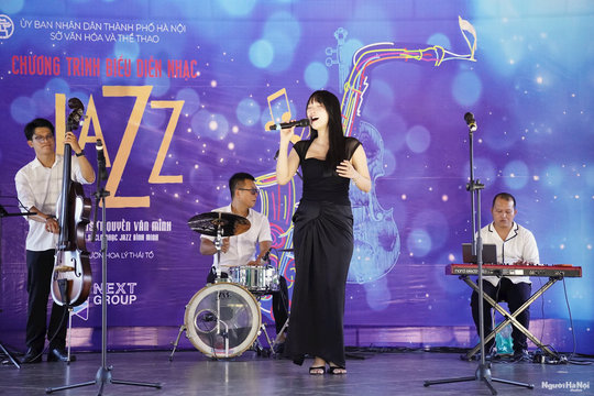 Mùa thu Hà Nội trong những thanh âm Jazz chiều 4/10