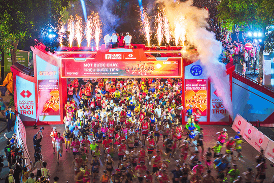 Hơn 14.500 VĐV tham gia Giải Marathon Quốc tế Hà Nội Techcombank Mùa thứ 5
