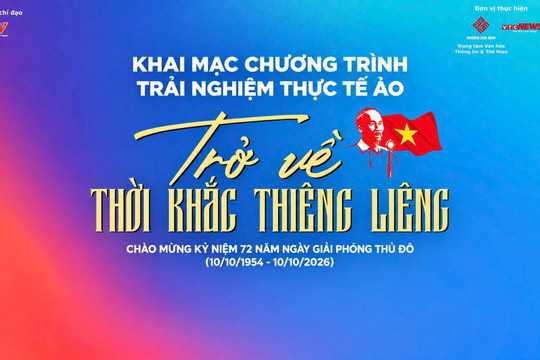 Cơ hội “xuyên không” về quảng trường Ba Đình năm 1945 tại Phố Sách Hà Nội dịp 10/10