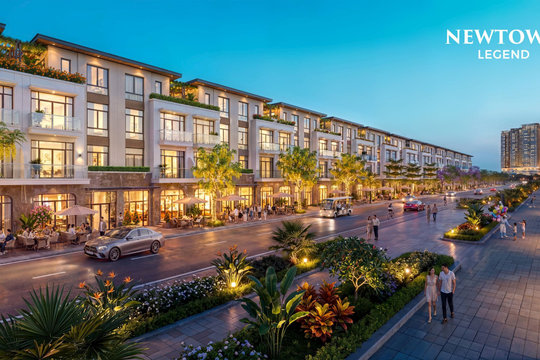 Newtown Legend: Giá trị kép của bất động sản sân gôn