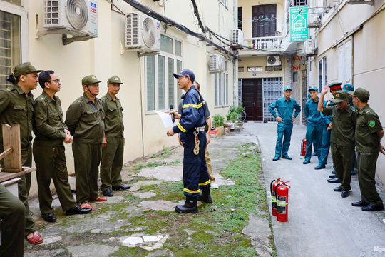 Phường Cầu Giấy chủ động phòng ngừa, nâng cao năng lực phòng cháy chữa cháy