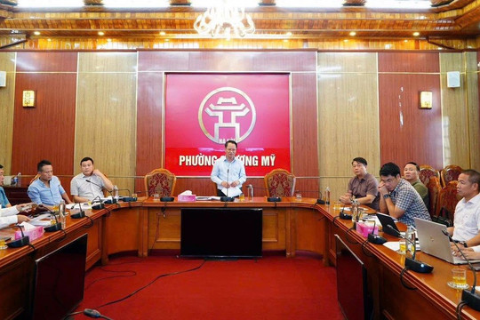 Phường Chương Mỹ đẩy nhanh tiến độ các dự án trọng điểm, tạo động lực phát triển kinh tế xã hội
