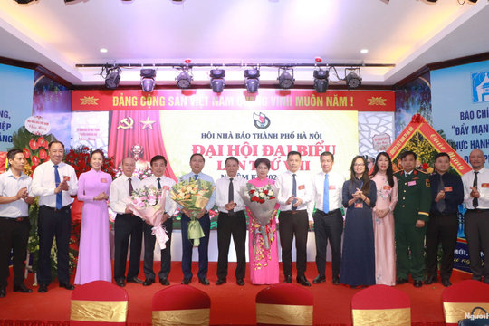 Hội Nhà báo Thành phố Hà Nội khoá VIII: Phát huy truyền thống đoàn kết, xây dựng tập thể vững mạnh