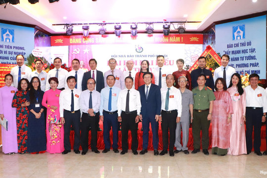 Lời cảm ơn của Hội Nhà báo Thành phố Hà Nội