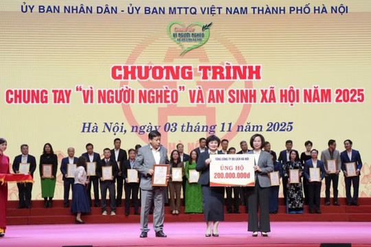 "Chung tay vì người nghèo và an sinh xã hội": Góp phần xây dựng một Thủ đô văn minh, nghĩa tình