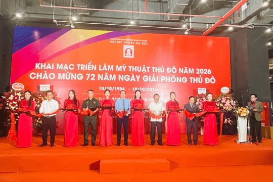 18 tác phẩm được trao giải thưởng Triển lãm Mỹ thuật Thủ đô năm 2026