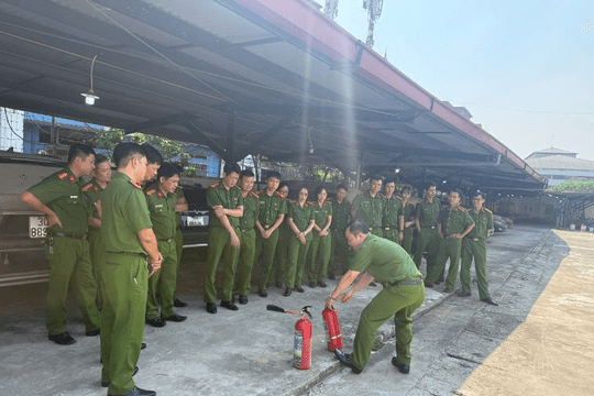 Nâng cao năng lực phòng cháy, chữa cháy và cứu nạn, cứu hộ trong giai đoạn hiện nay