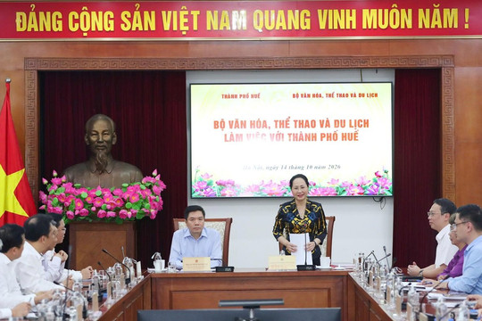 Phát huy giá trị di sản Huế gắn với phát triển du lịch, thể thao và công nghiệp văn hóa