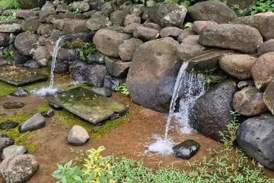 Độc đáo kỹ thuật xếp đá, điều phối nước ở hệ thống giếng cổ của người Chăm Pa