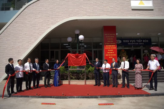 Chính thức gắn biển, đưa Bệnh viện Tim Hà Nội cơ sở 2 đi vào hoạt động