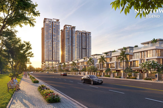 Đa tiện ích trải nghiệm góp phần gia tăng sức hút của Newtown Legend Đà Nẵng