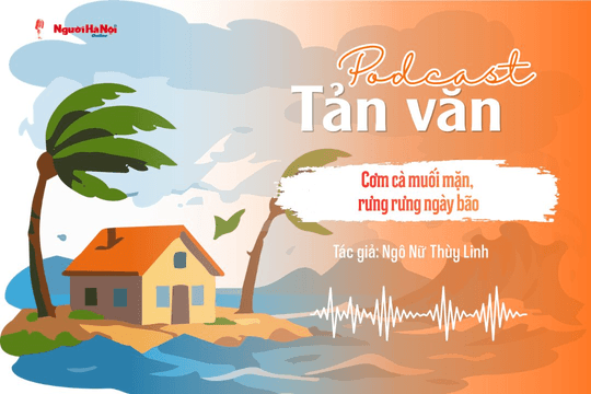 [Podcast] Tản văn: Cơm cà muối mặn, rưng rưng ngày bão