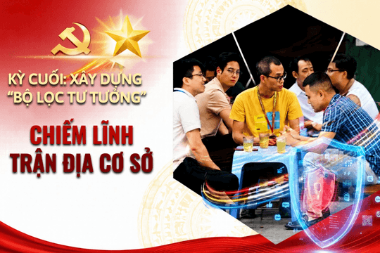 Kỳ cuối: Xây dựng “bộ lọc tư tưởng” và chiếm lĩnh trận địa cơ sở