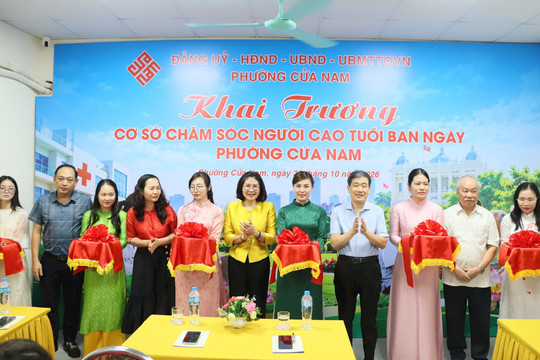 Phường Cửa Nam ra mắt mô hình chăm sóc sức khỏe ban ngày cho người cao tuổi
