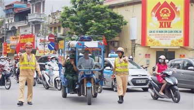 Xử lý xe ba, bốn bánh giả danh thương binh: Quy trách nhiệm từ cấp cơ sở