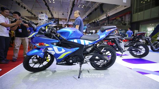 Xe côn tay Suzuki GSX-R 150 2017 ra mắt tại thị trường Việt Nam