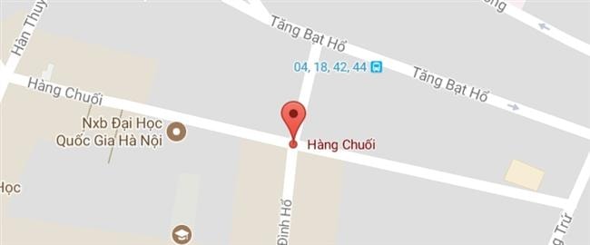 Phố Hàng Chuối, quận Hai Bà Trưng, Hà Nội