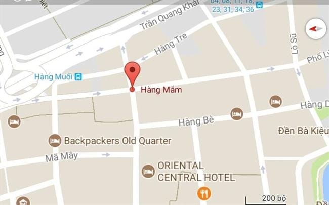 Phố Hàng Mắm, quận Hoàn Kiếm, Hà Nội