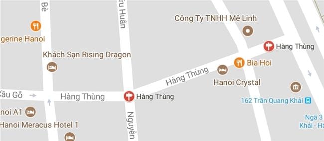 Phố Hàng Thùng, quận Hoàn Kiếm, Hà Nội