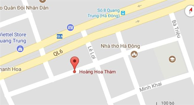 Phố Hoàng Hoa Thám, quận Hà Đông, Hà Nội.