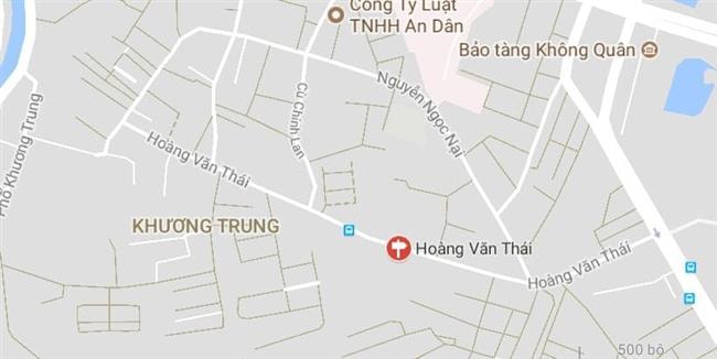 Phố Hoàng Văn Thái, quận Thanh Xuân, Hà Nội.