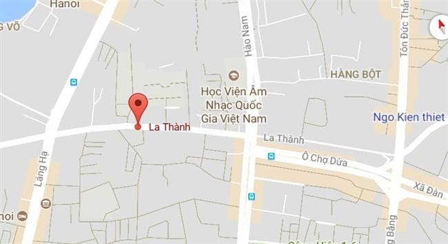 Đường La Thành, thuộc quận Đống Đa và quận Ba Đình, Hà Nội.