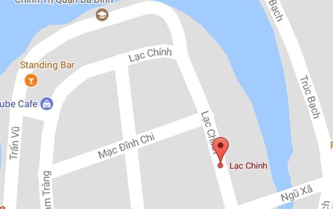 Phố Lạc Chính, quận Ba Đình, Hà Nội.