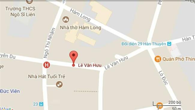 Phố Lê Văn Hưu, quận Hai Bà Trưng, Hà Nội