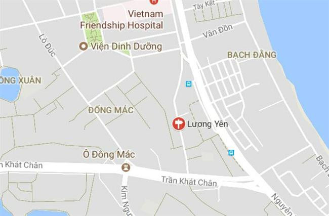 Phố Lương Yên, quận Hai Bà Trưng, Hà Nội.