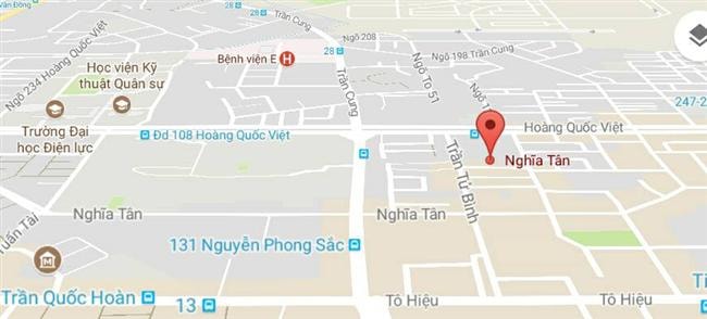 Phố Nghĩa Tân, quận Cầu Giấy, Hà Nội