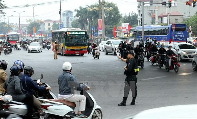 Hà Nội giải tỏa áp lực giao thông dịp Tết