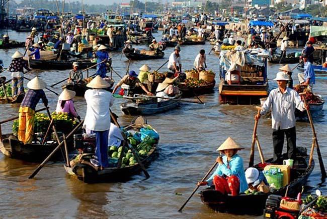 Báo Mỹ vinh danh chợ nổi Việt Nam là điểm đến lý tưởng cho kỳ nghỉ Đông